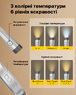 Лампа для читання книги на шию Glocusent Gray (два гнучких LED ліхтарі)