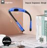 Ліхтар на шию кращий за налобний  для читання книги Glocusent Upgrade Blue LED підствіткам USB type C