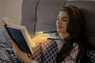 Ліхтар для читання книги на шию Glocusent Upgrade Gray (два гнучких LED ліхтарі)