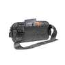 Сумка бананка через плече крос-боді Tomtoc Explorer-T21 Sling Bag S Black 4L (чорна, жіноча, чоловіча)
